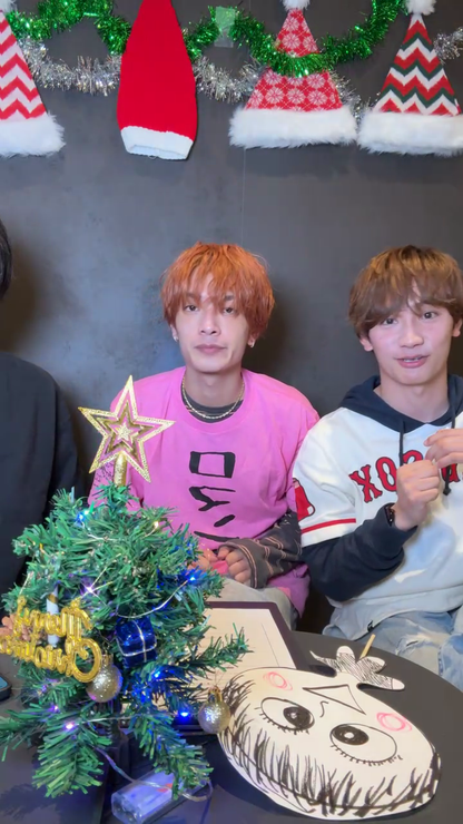 2025年12月8日 なにわ男子 Instagramライブ サムネイル