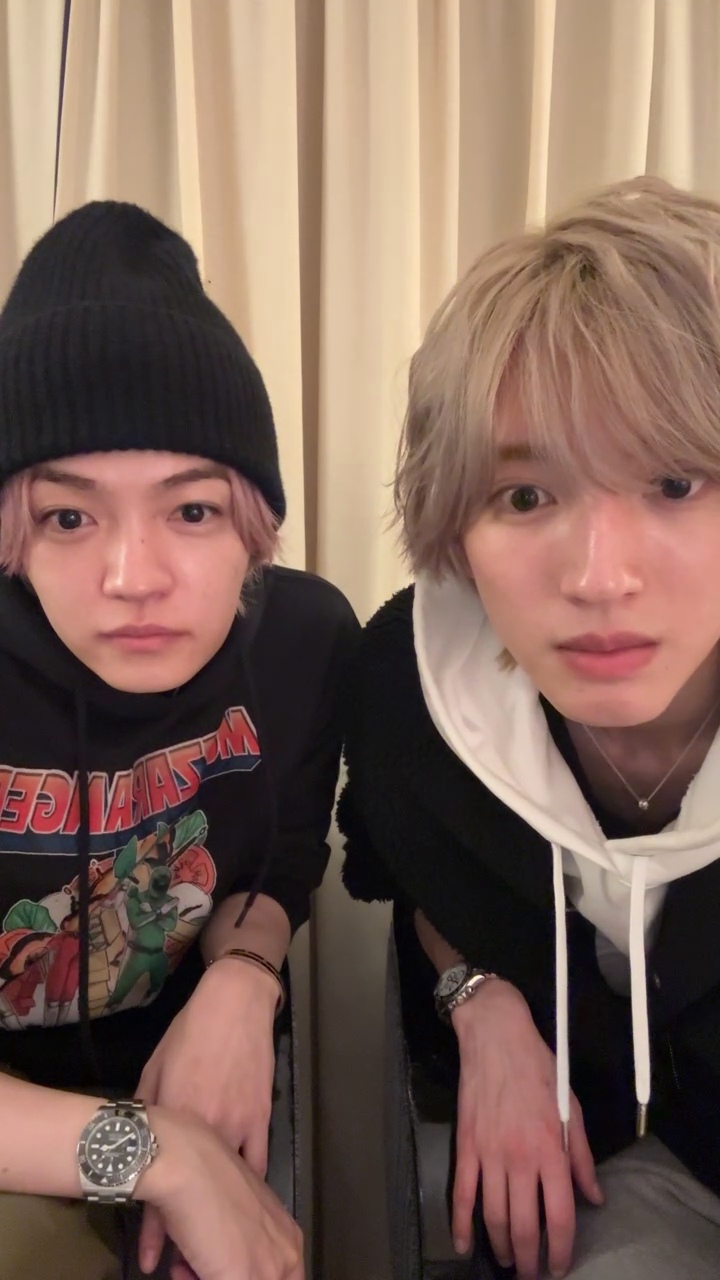 2025年11月12日 なにわ男子 Instagramライブ サムネイル