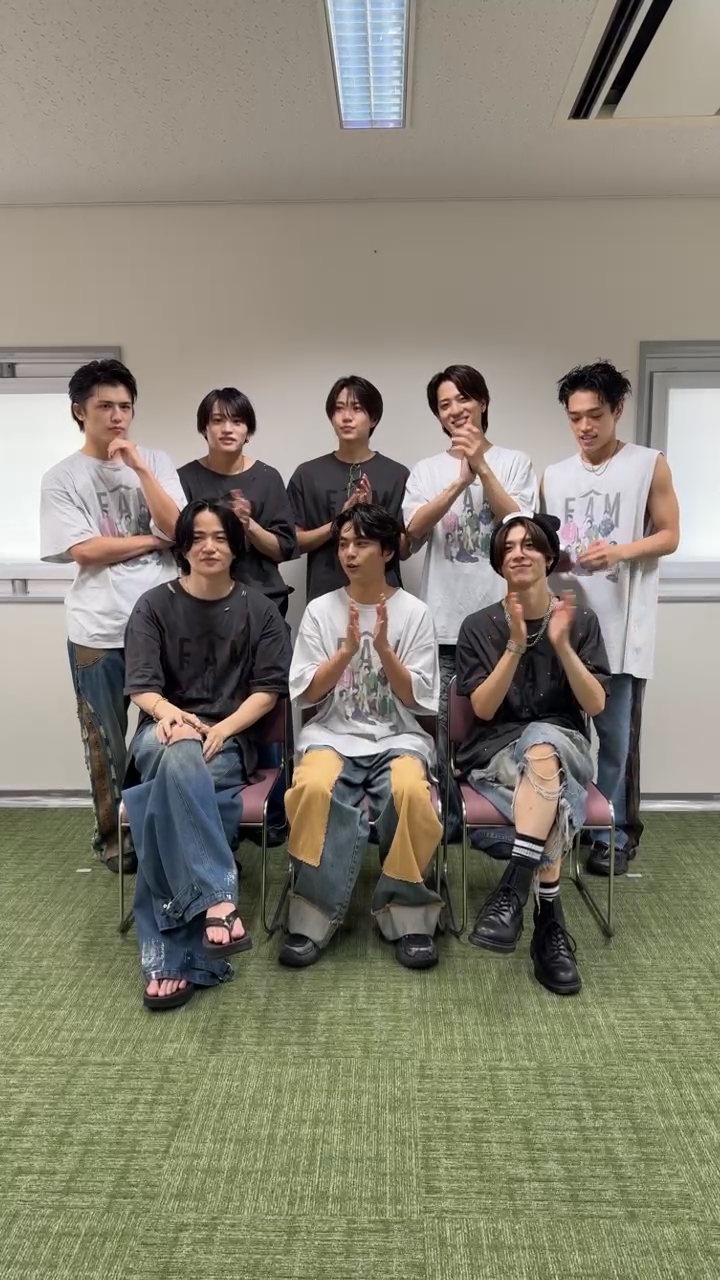 2025年8月24日 timelesz Instagramライブ サムネイル